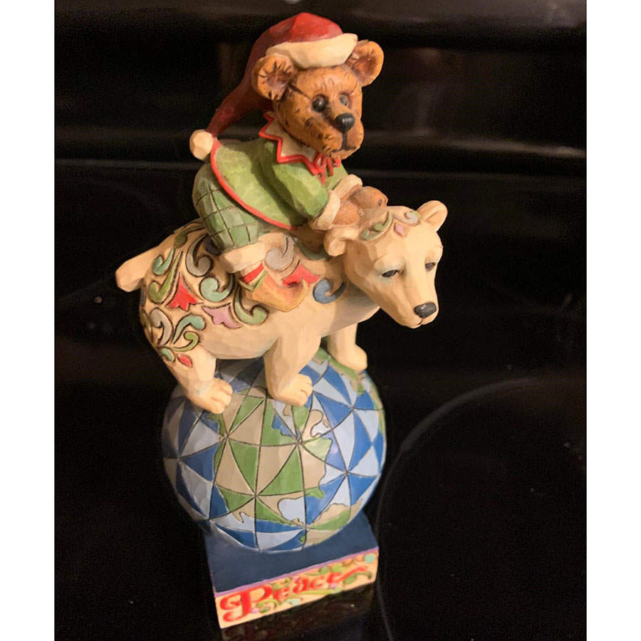 The Bearstone Collection Piper Elfington And Snowden - Boxed by Boyds Bears-1