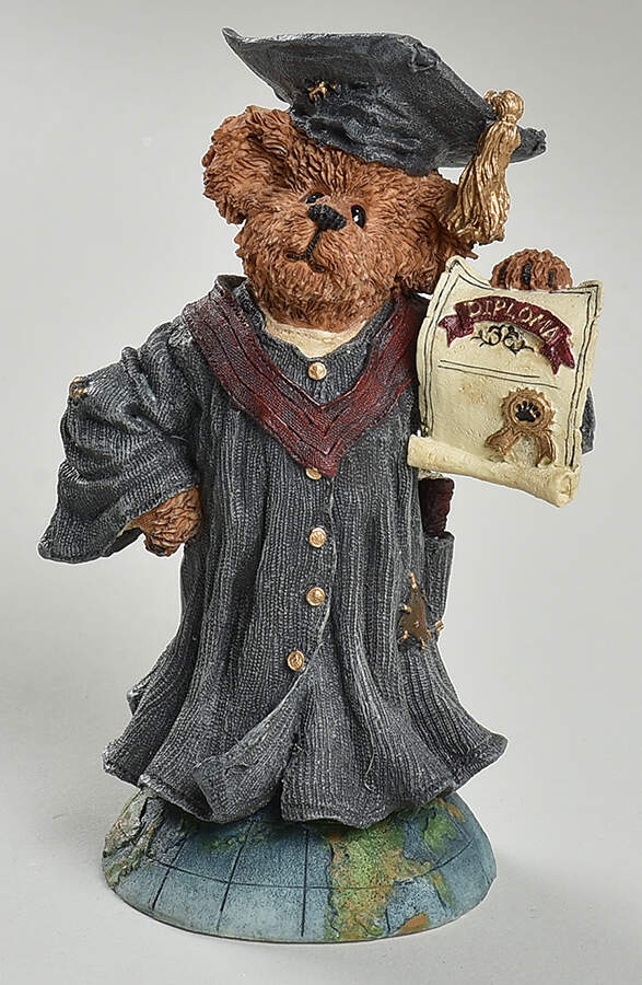 The Bearstone Collection Hugh Didit-Celebrate - Boxed by Boyds Bears-1