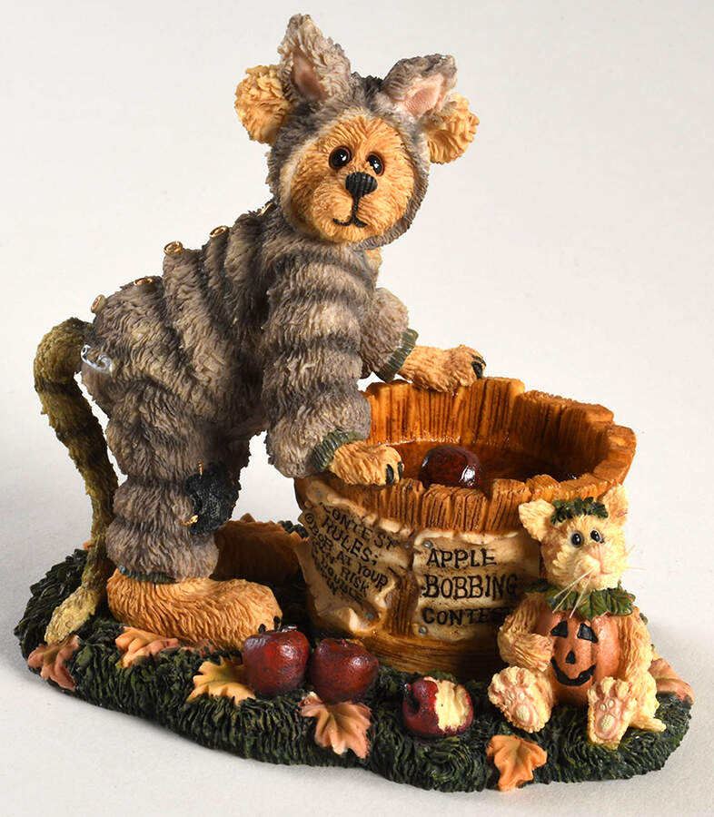 The Bearstone Collection Bobbot Whiskerdippin' & Jack-Last Chance - Boxed by Boyds Bears-1