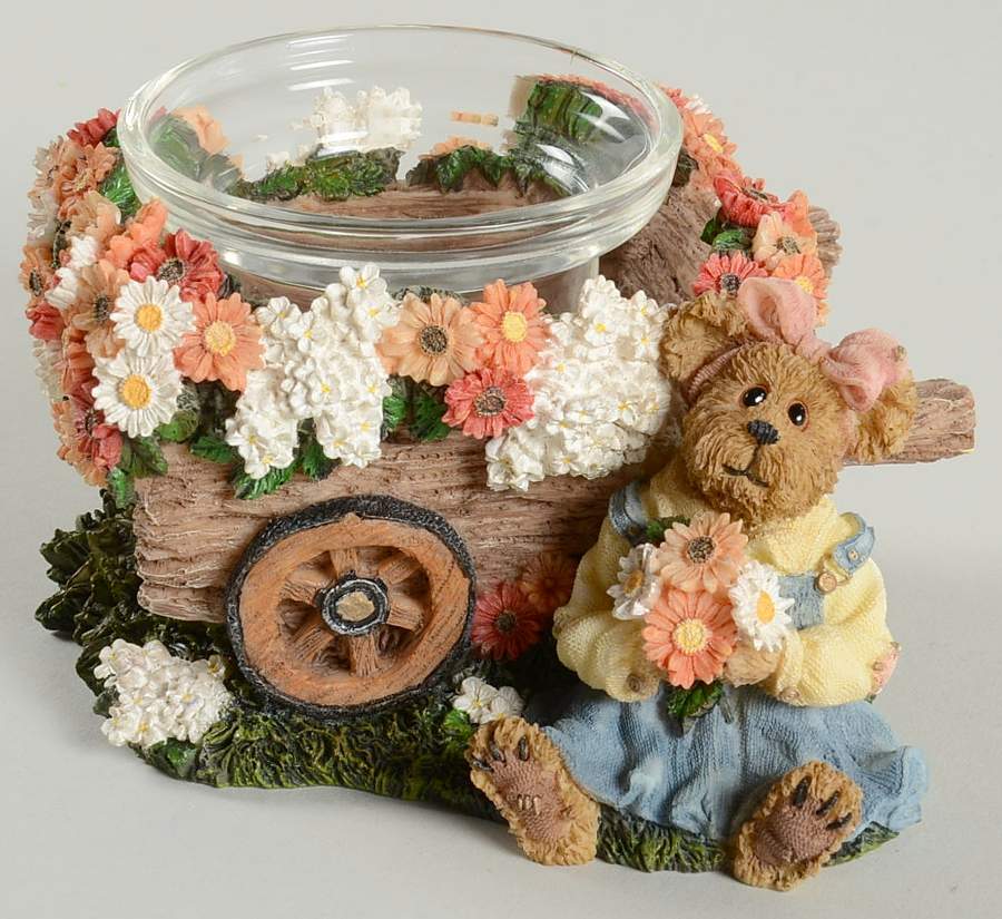 The Bearstone Collection Eliza Doobeary-Votive - No Box by Boyds Bears-1