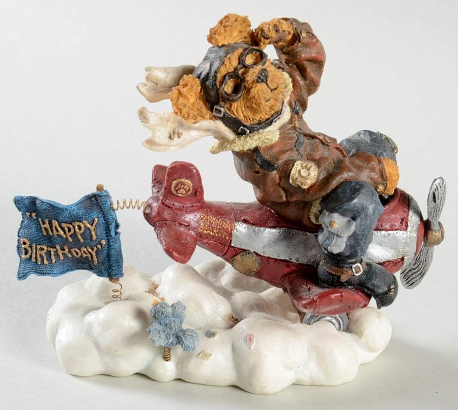 The Bearstone Collection Ace Armstrong-Flyin High - Boxed by Boyds Bears-1
