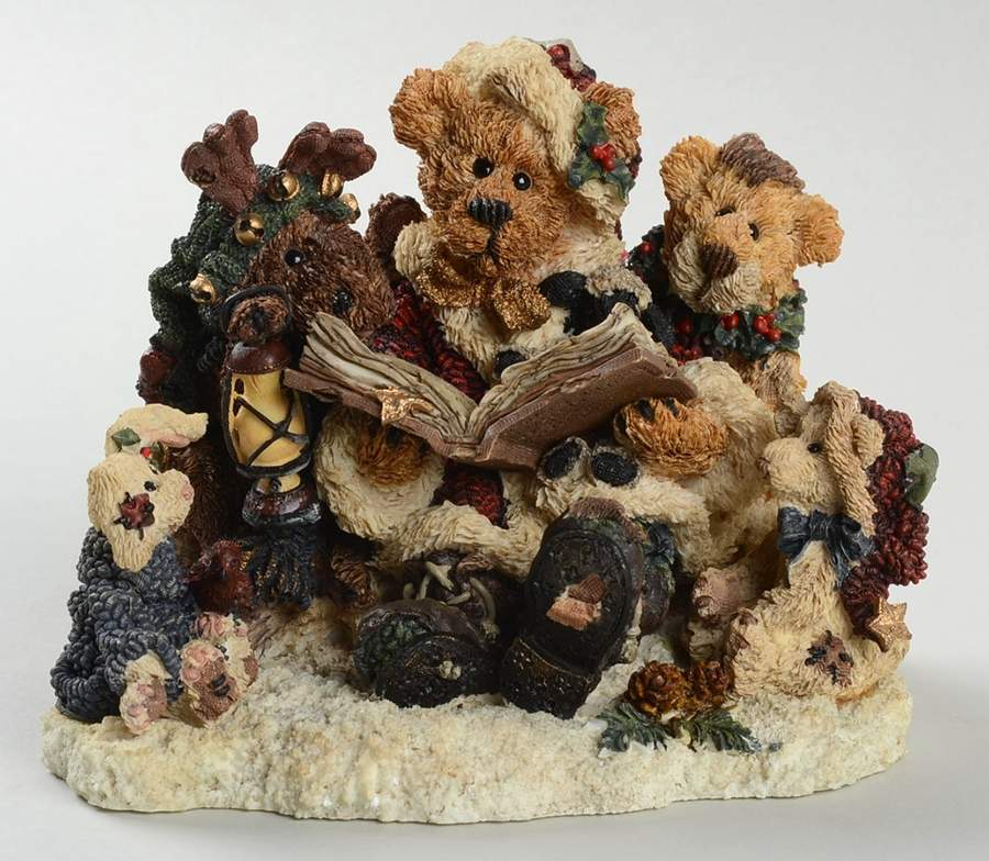 The Bearstone Collection Grenville The Storyteller - Boxed by Boyds Bears-1