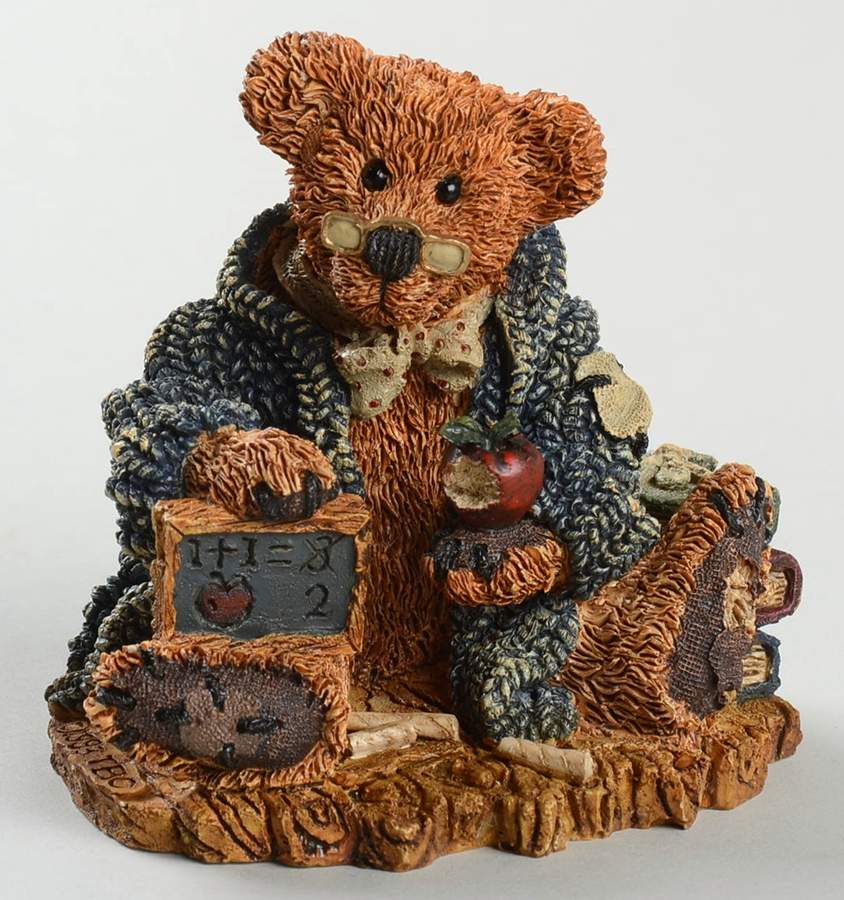 The Bearstone Collection Wilson The "Perfesser" - Boxed by Boyds Bears-1