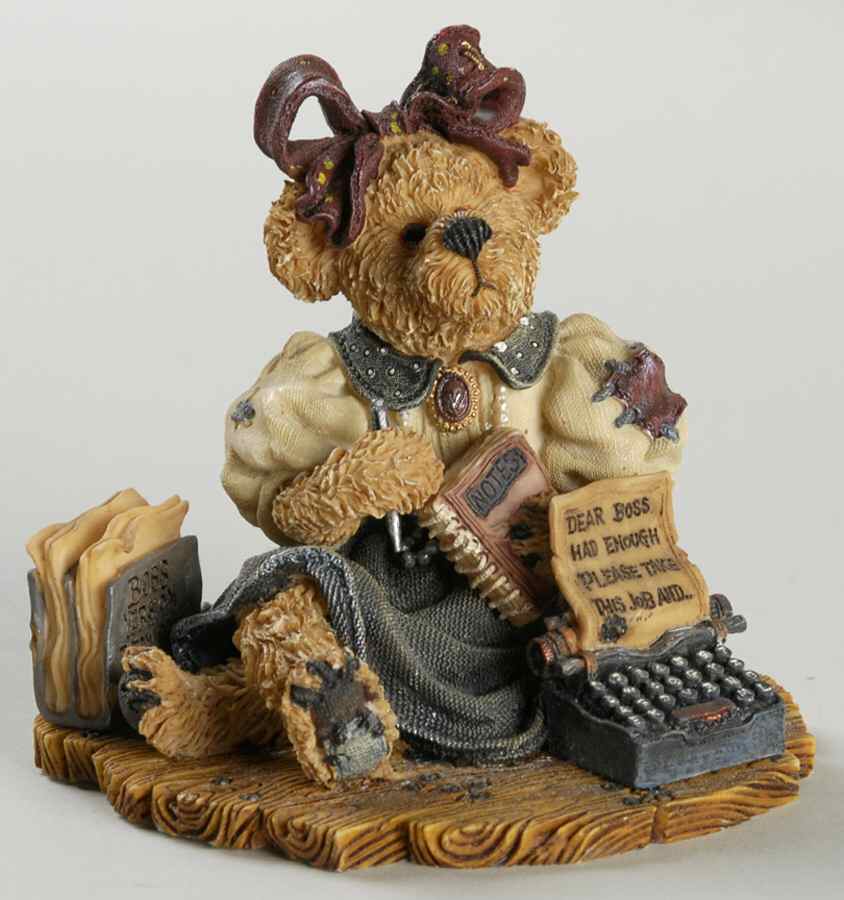 The Bearstone Collection Ms Friday...Take This Job And - Boxed by Boyds Bears-1
