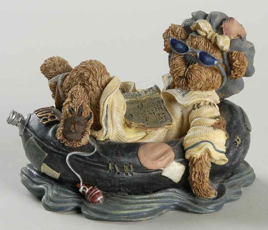 The Bearstone Collection Ima Chillin-Takin' It Easy - Boxed by Boyds Bears-1