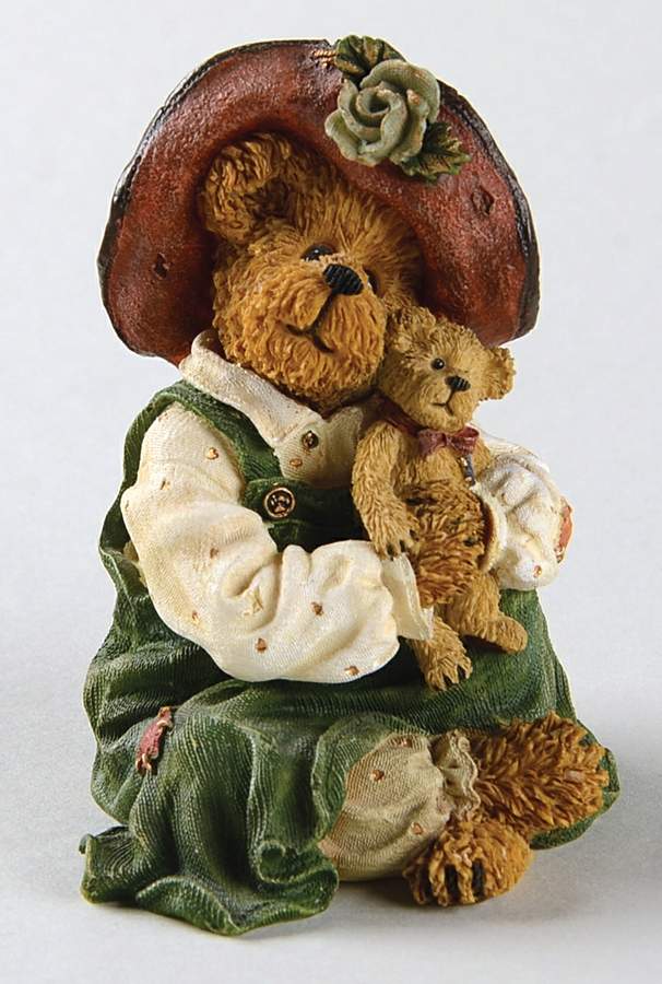 The Bearstone Collection Patricia With Buddy Best Friends - Boxed by Boyds Bears-1