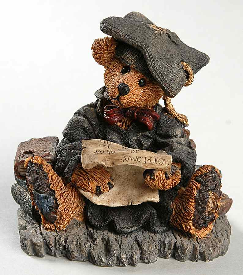 The Bearstone Collection Grenville-The Graduate - Boxed by Boyds Bears-1