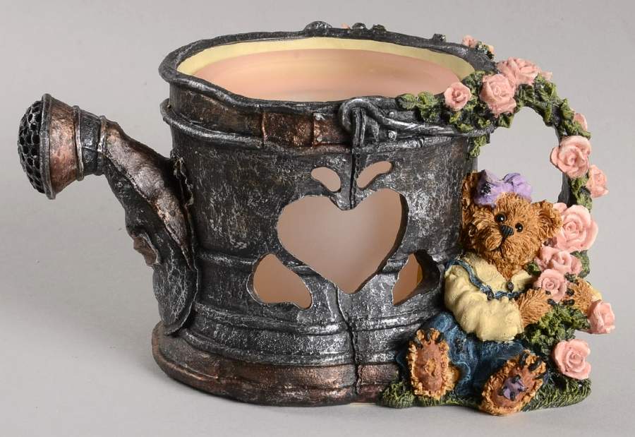 The Bearstone Collection Lydia-Shower Of Roses-Votive - Boxed by Boyds Bears-1