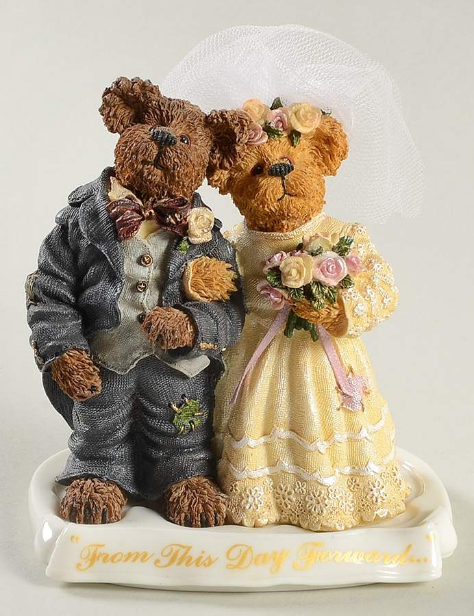 The Bearstone Collection Mr & Mrs Everlove - Boxed by Boyds Bears-1
