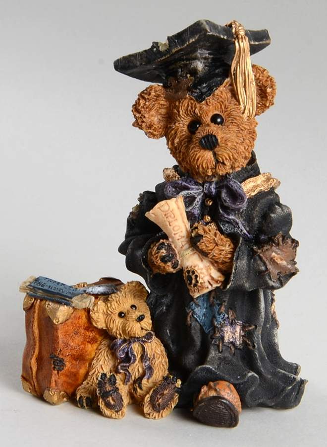 The Bearstone Collection Edmund-The Graduate-Carpe Diem - Boxed by Boyds Bears-1