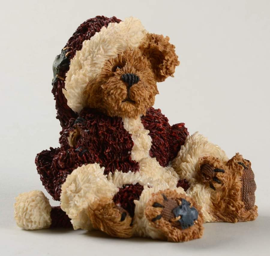 The Bearstone Collection Sandy Claus Have A Simple Christmas - No Box by Boyds Bears-1