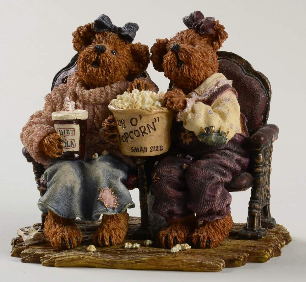 The Bearstone Collection Rachel And Phoebe Girls Night Out - No Box by Boyds Bears-1