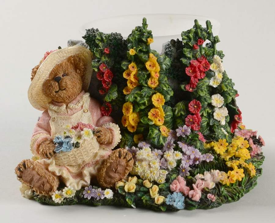 The Bearstone Collection Elizabeth Bearsley-Votive - Boxed by Boyds Bears-1