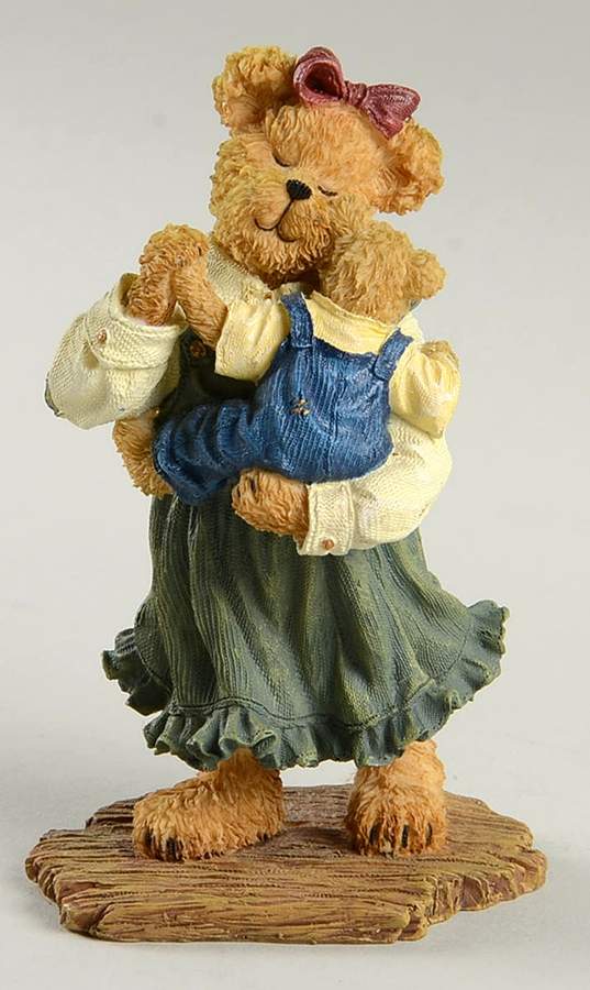 The Bearstone Collection Momma Bearylove With Sweet Pea The Dance - Boxed by Boyds Bears-1