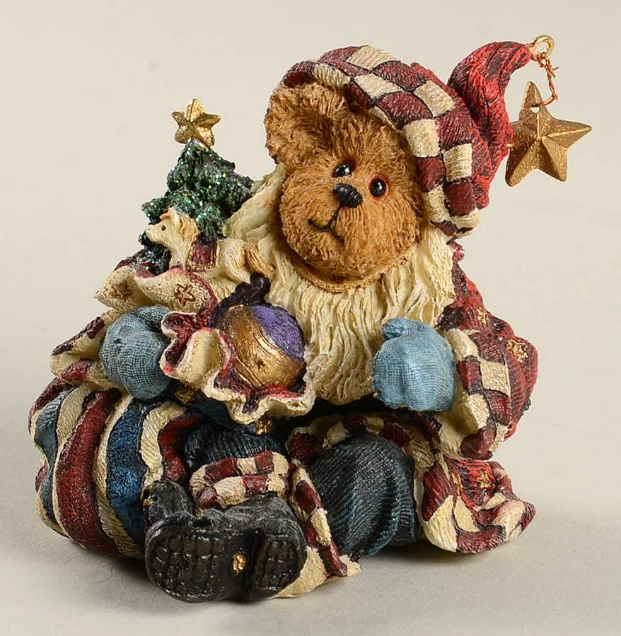 The Bearstone Collection Paw Nicholas Bearyproud - Boxed by Boyds Bears-1