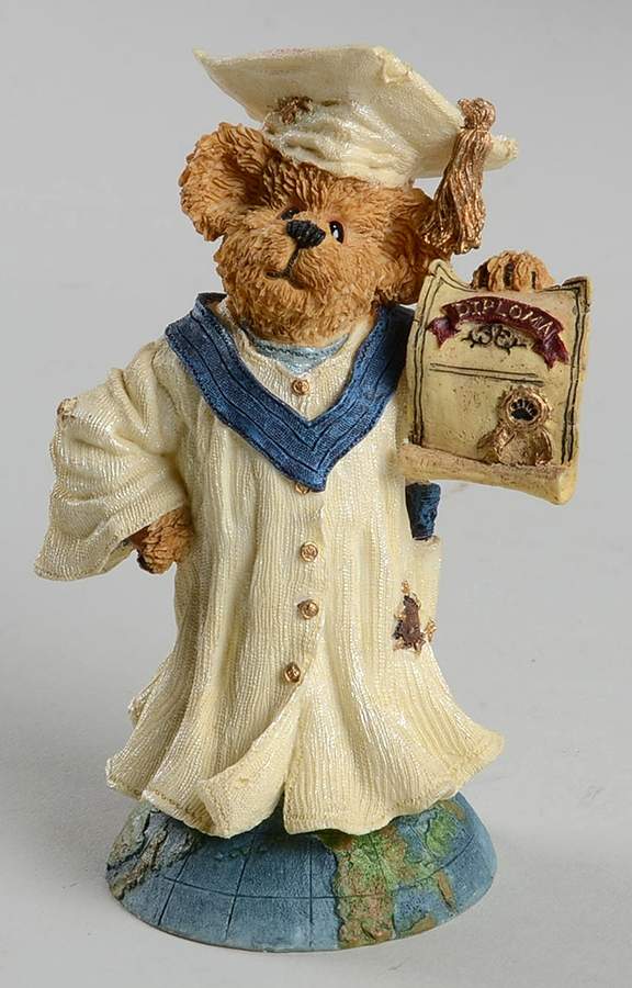 The Bearstone Collection Ima Scholar-Celebrate - Boxed by Boyds Bears-1