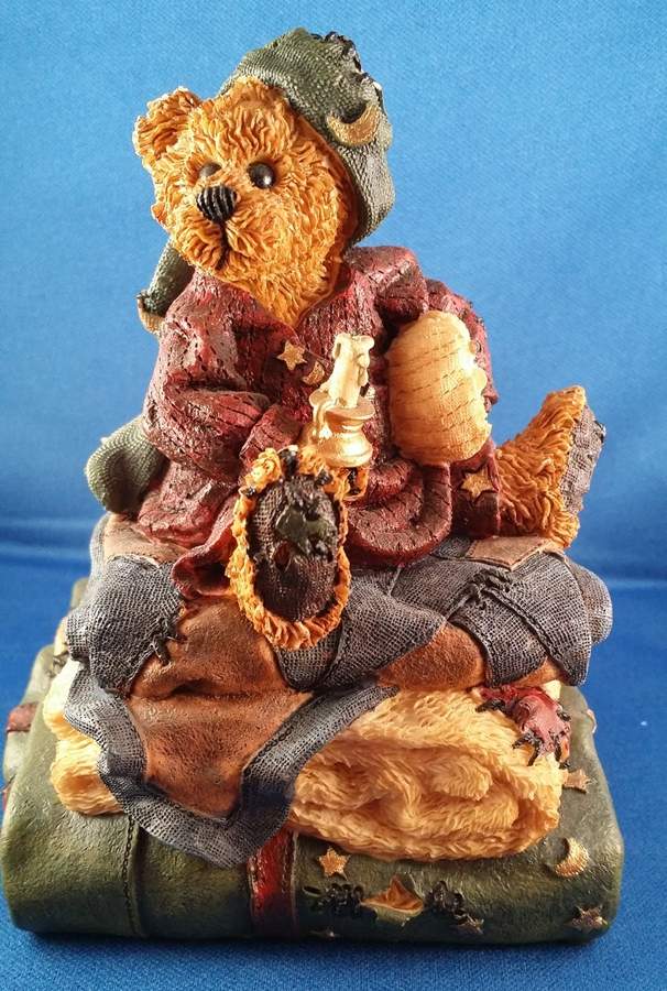The Bearstone Collection Chandler-Light A Candle - Boxed by Boyds Bears-1