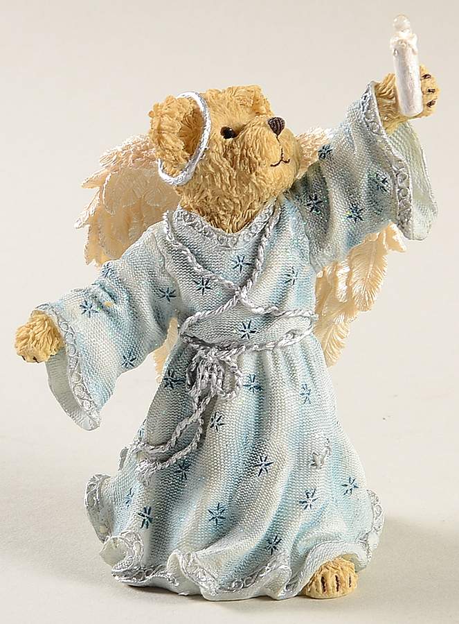 The Bearstone Collection Starla Angelhope Guideing Light - Boxed by Boyds Bears-1
