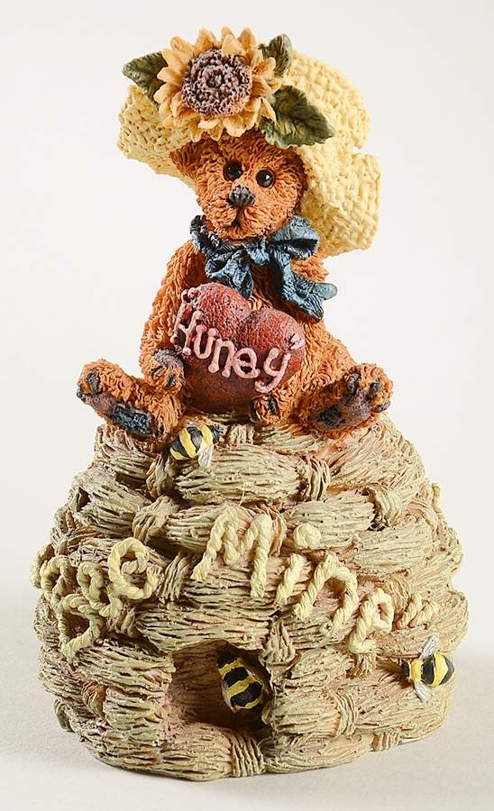 The Bearstone Collection Bailey A Little Bit Of Honey - Boxed by Boyds Bears-1