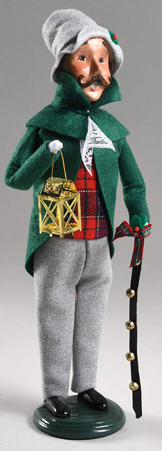 Caroling Families Bell Family Man - No Box by Byers' Choice Ltd-1