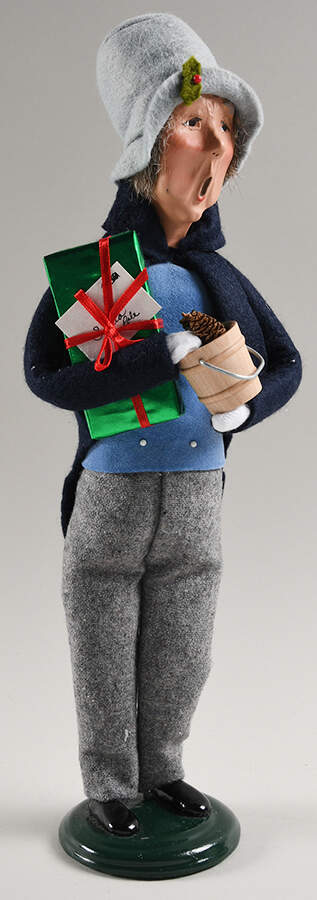 Traditional Assorted Carolers Victorian Grandfather With Gifts - No Box Nb1768 by Byers' Choice Ltd-1