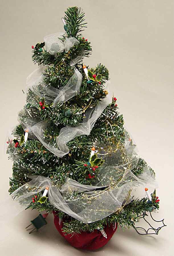 Accessories Christmas Tree W/ Lights - No Box by Byers' Choice Ltd-1