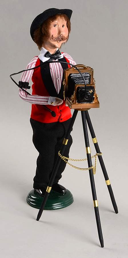 Professionals Photographer With Tripod - No Box by Byers' Choice Ltd-1