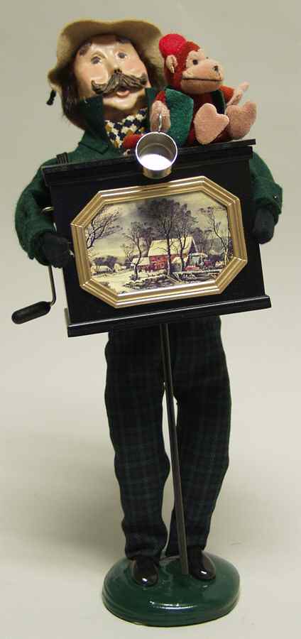 Street Vendors Organ Grinder - No Box by Byers' Choice Ltd-1