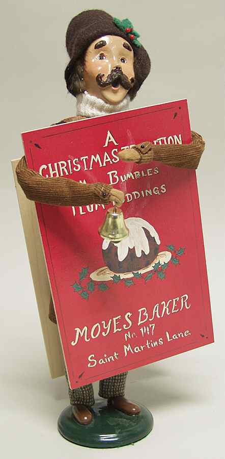 Street Vendors Sandwich Board Man - No Box by Byers' Choice Ltd-1