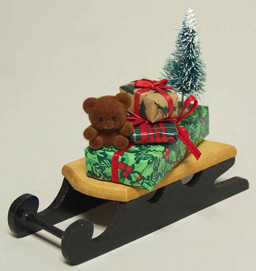 Accessories Sled With Gifts - No Box by Byers' Choice Ltd-1