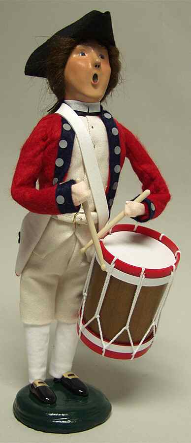 Williamsburg Soldier Drummer - No Box by Byers' Choice Ltd-1