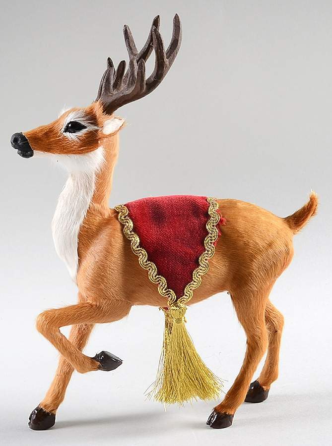 Santas of the World Victorian Reindeer Only - No Box by Byers' Choice Ltd-1