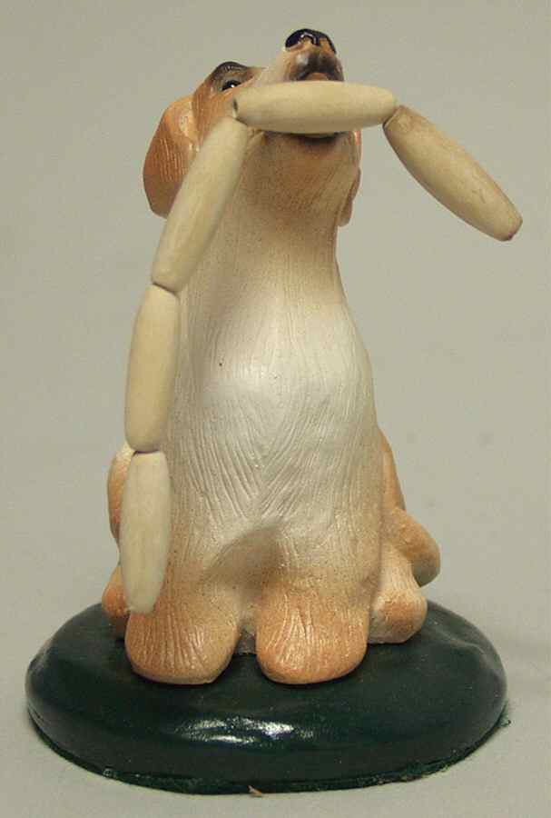 Singing Dogs Butcher's Dog-Yellow Labrador - No Box by Byers' Choice Ltd-1