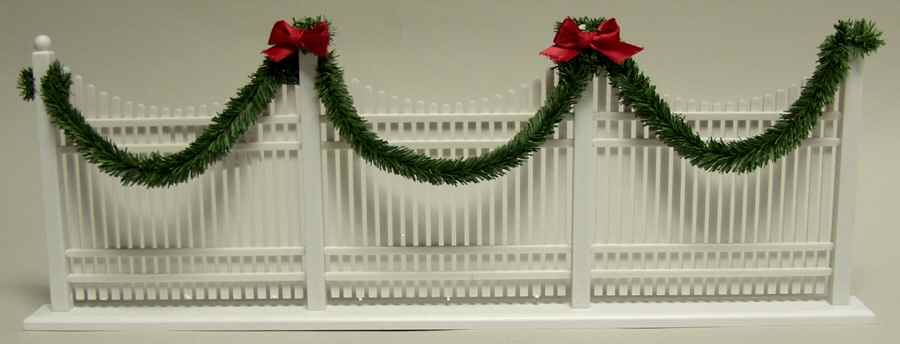Accessories White Picket Fence - No Box by Byers' Choice Ltd-1