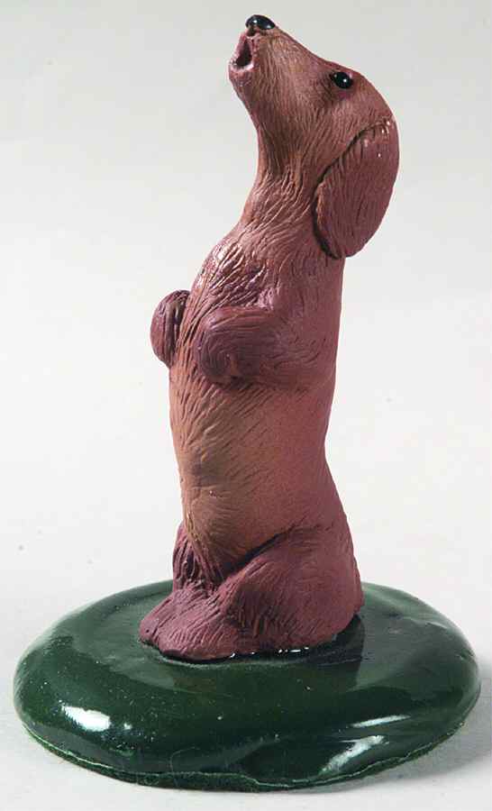 Singing Dogs Dachshund Standing - No Box by Byers' Choice Ltd-1
