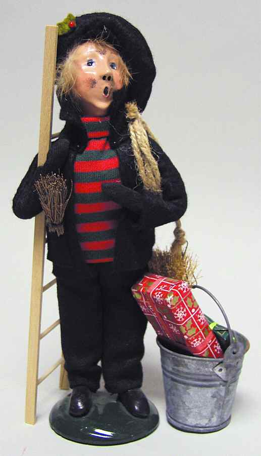 Street Vendors Chimney Sweep-1st Edition - No Box by Byers' Choice Ltd-1