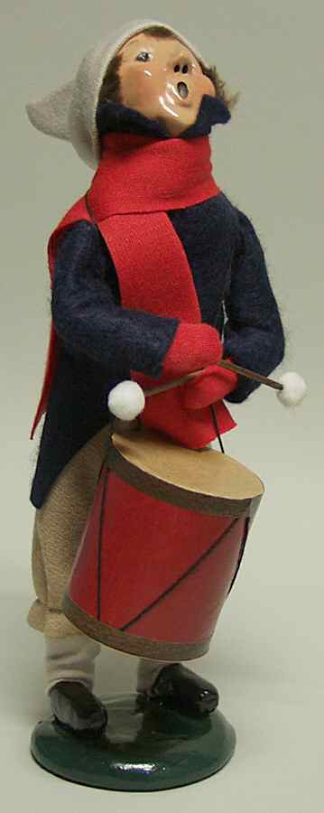 Musicians Drummer Boy-Blue Coat - No Box by Byers' Choice Ltd-1