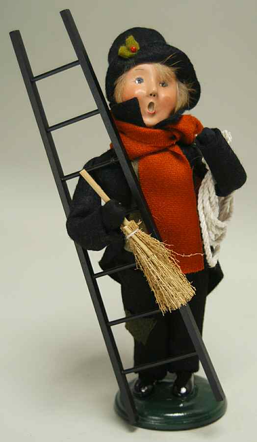Street Vendors Chimney Sweep - No Box by Byers' Choice Ltd-1