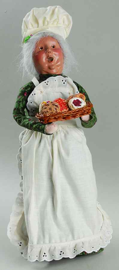 Santa & Mrs Claus Mrs Claus Baking - No Box by Byers' Choice Ltd-1