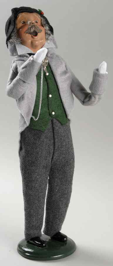 Traditional Assorted Carolers Grandfather With Pocket Watch - No Box by Byers' Choice Ltd-1