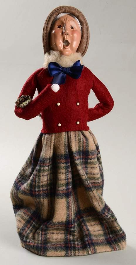 Traditional Assorted Carolers Grandmother W/Chestnuts - No Box Nb880 by Byers' Choice Ltd-1