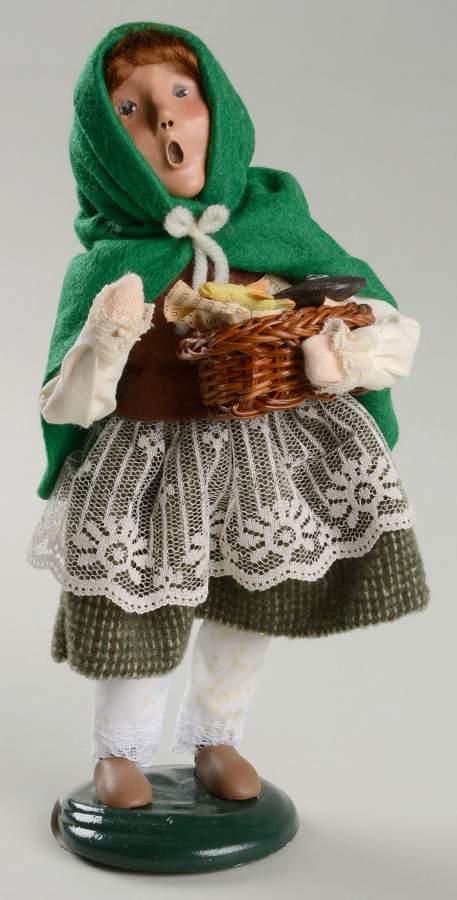 Children of the World Irish Girl With Fish Basket - No Box by Byers' Choice Ltd-1