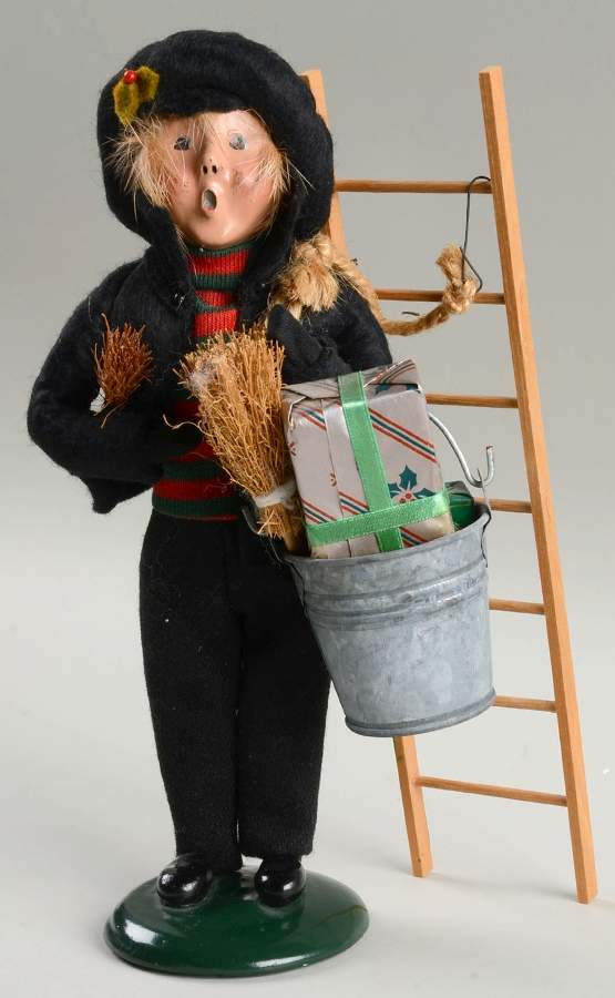 Street Vendors Chimney Sweep - No Box by Byers' Choice Ltd-1