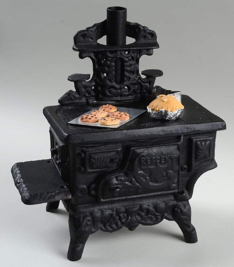 Accessories Cast Iron Stove-Cookies & Pie - No Box by Byers' Choice Ltd-1