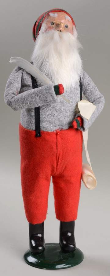 Santa & Mrs Claus Working Santa-1st Edition - No Box by Byers' Choice Ltd-1