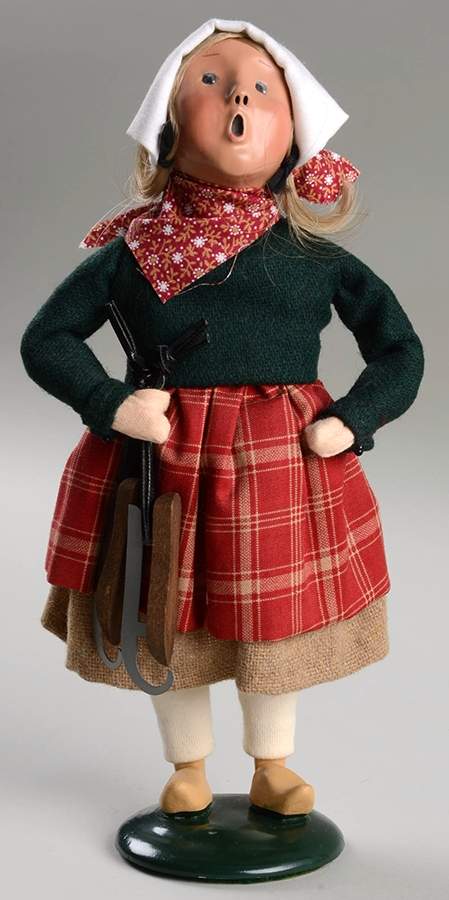 Children of the World Dutch Girl With Skates - No Box by Byers' Choice Ltd-1