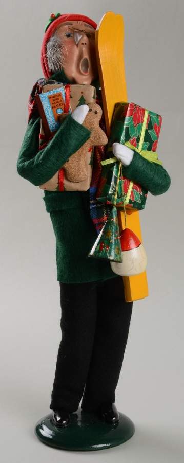 Traditional Assorted Carolers Grandfather Shopper - Nb863, No Box by Byers' Choice Ltd-1