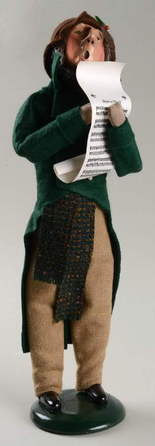 Traditional Assorted Carolers Grandfather With Music - Nb861, No Box by Byers' Choice Ltd-1