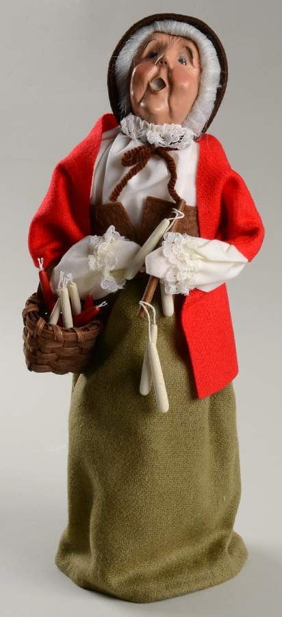 Street Vendors Woman Selling Candles - No Box by Byers' Choice Ltd-1