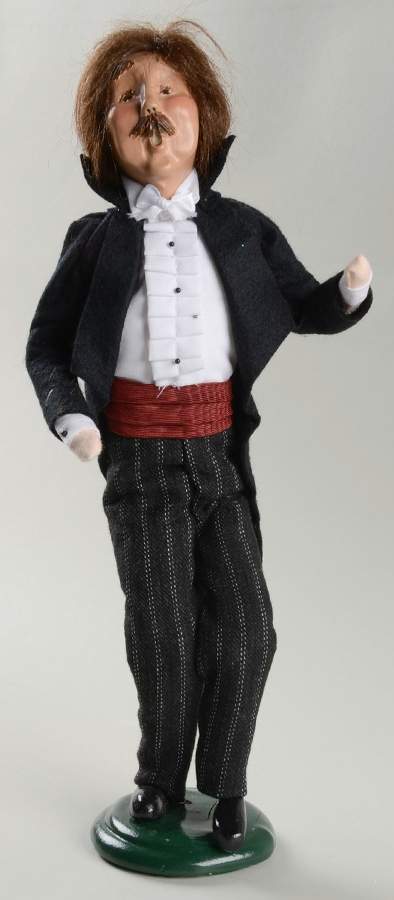 Dancing Carolers Dancing Man-Red - No Box by Byers' Choice Ltd-1